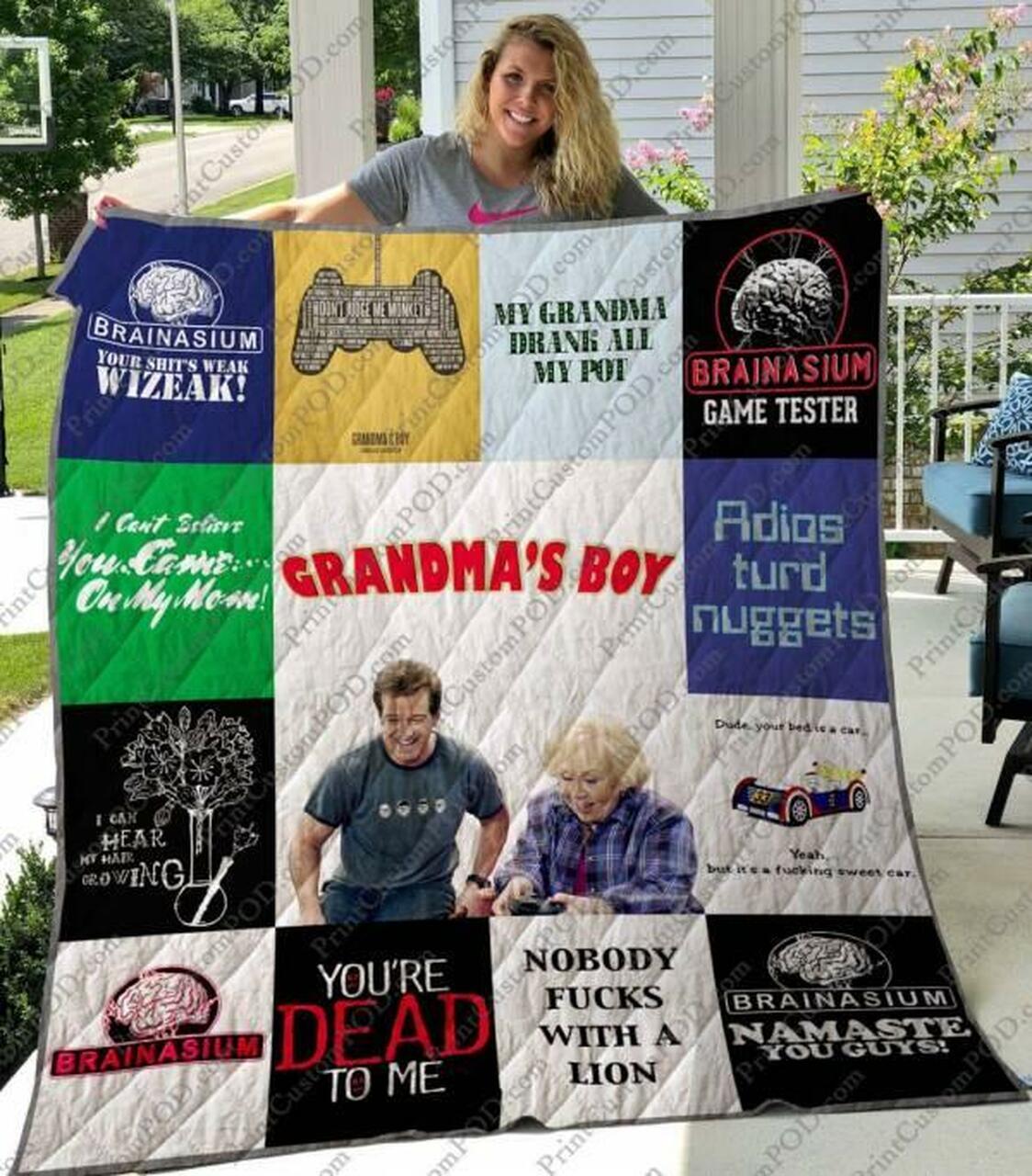 Gran Boy Quilt Blanket M040609 Quilt