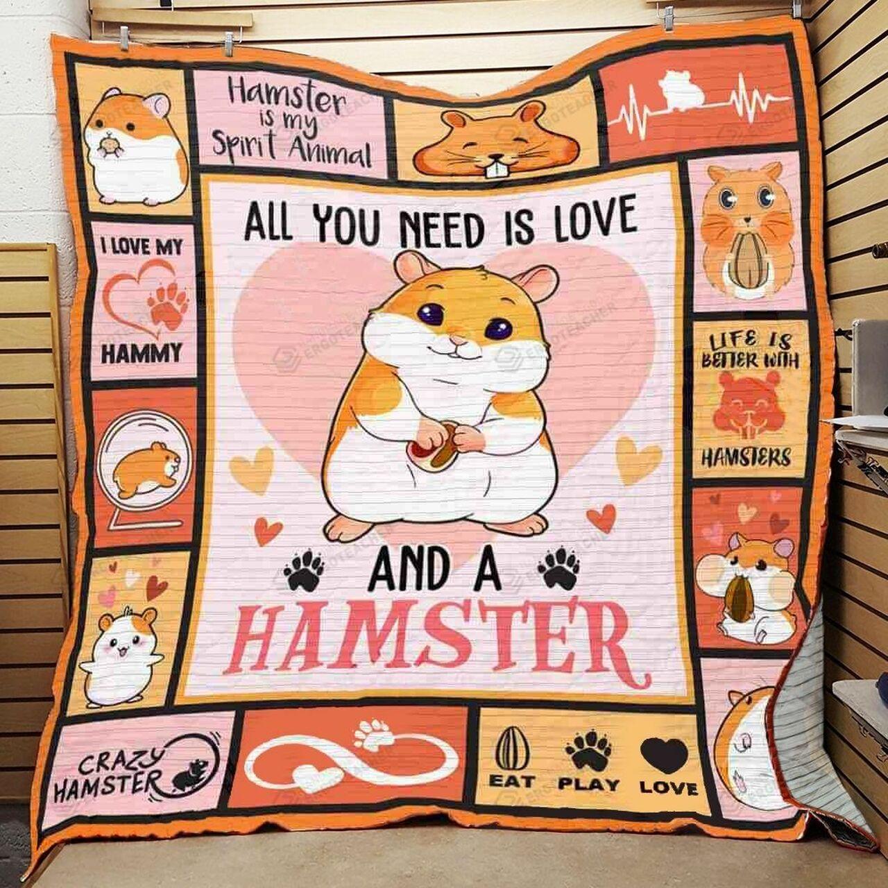 All You Nee Love And ter Quilt Blanket Greattomized Blanket G For Birthday C Thgiving