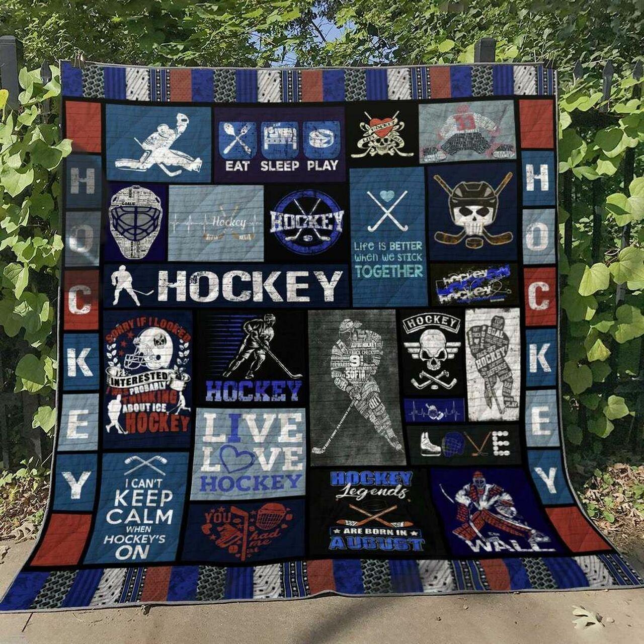 Hockey Tn280513 Quilt Blanket