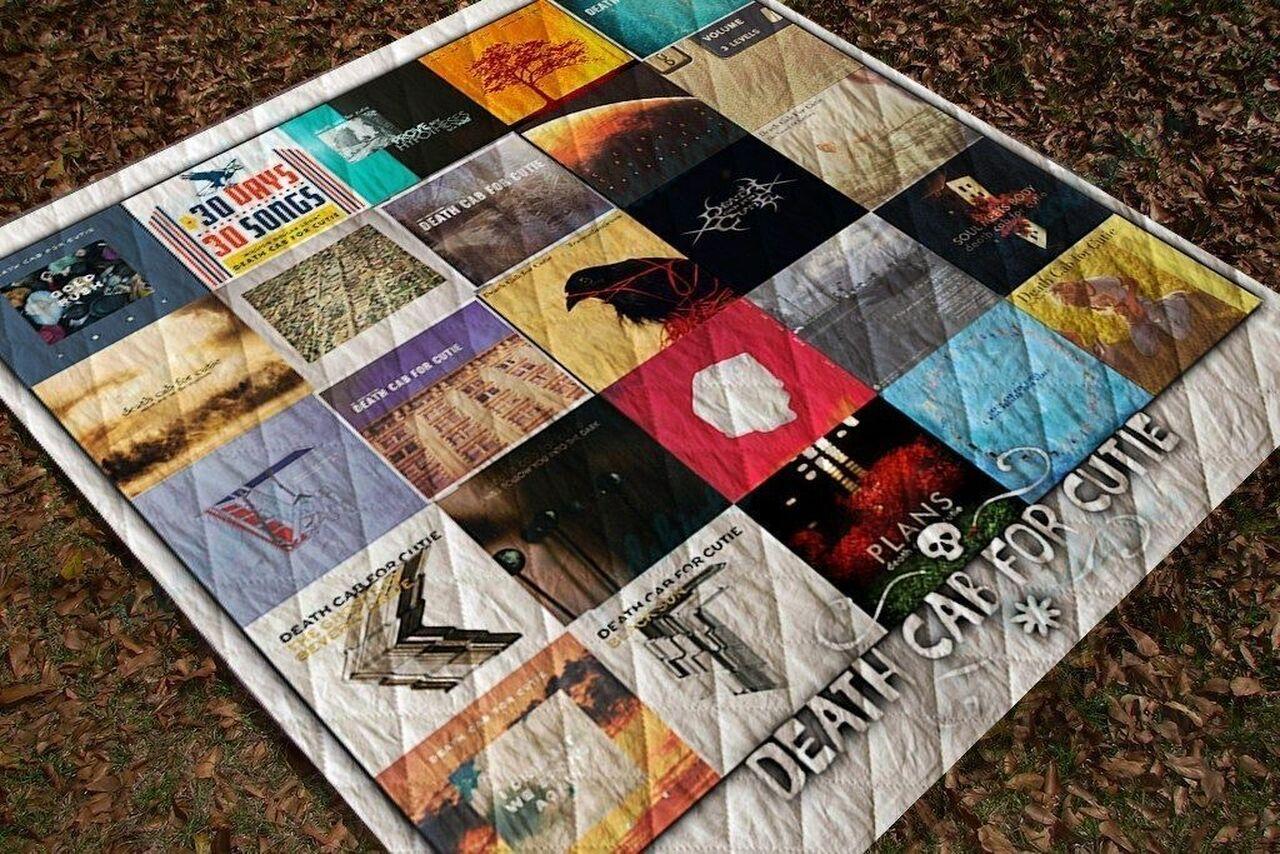 Death Cab For Cutin Quilt Blanket