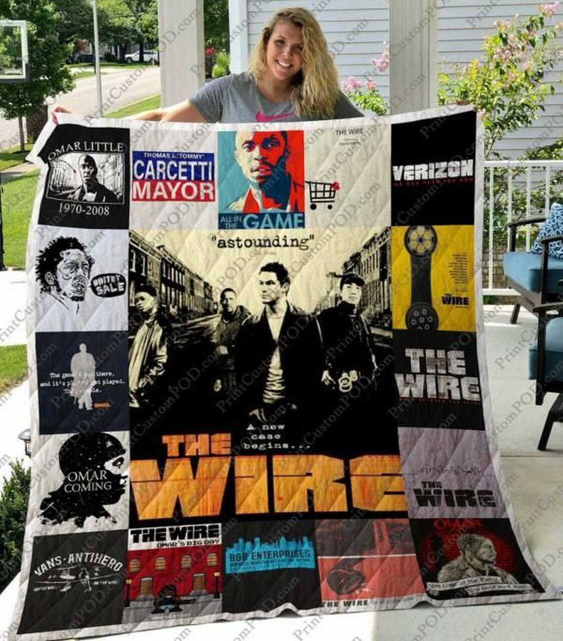 The Wire Quilt Blanket M040631 Quilt