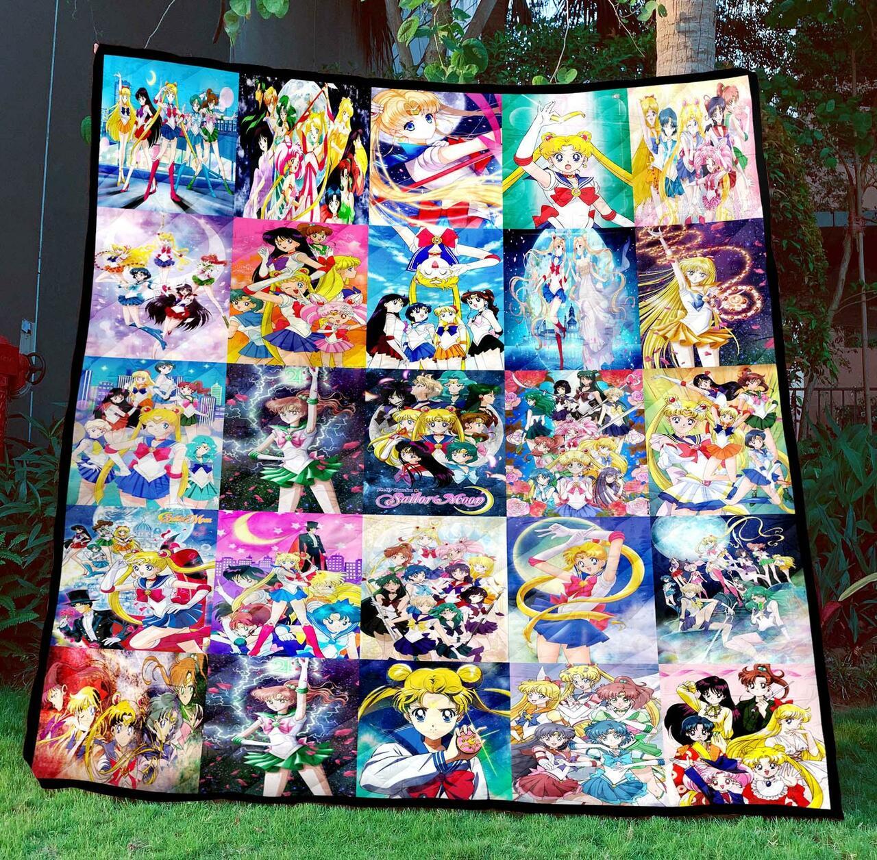 Slrm Tml3107ailor Moon Quilt Blanket Quilt