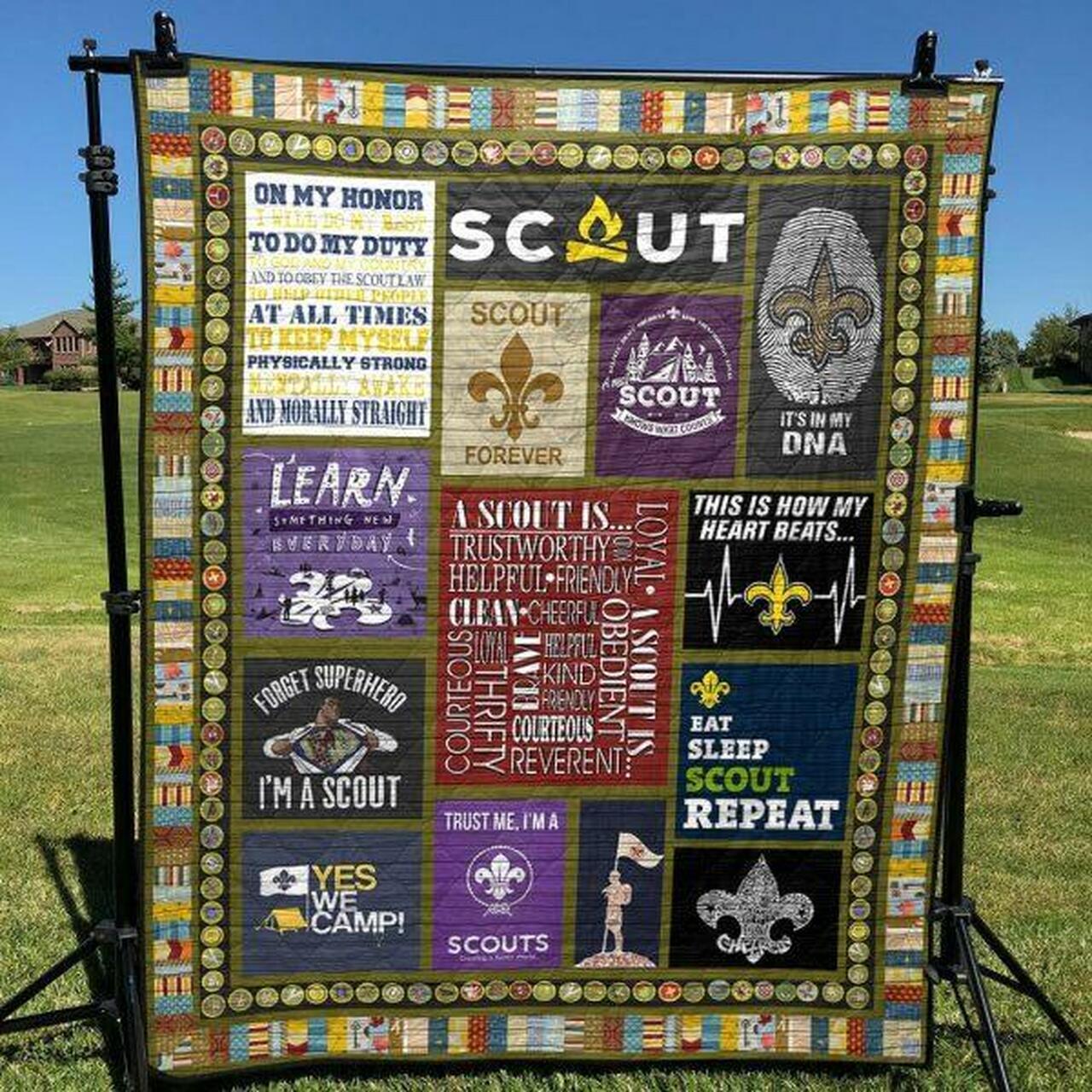 Scout Forerer Quilt Blanket No96 Quilt