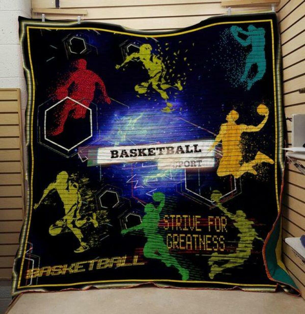 Make Colorketball Quilt Blanket Quilt