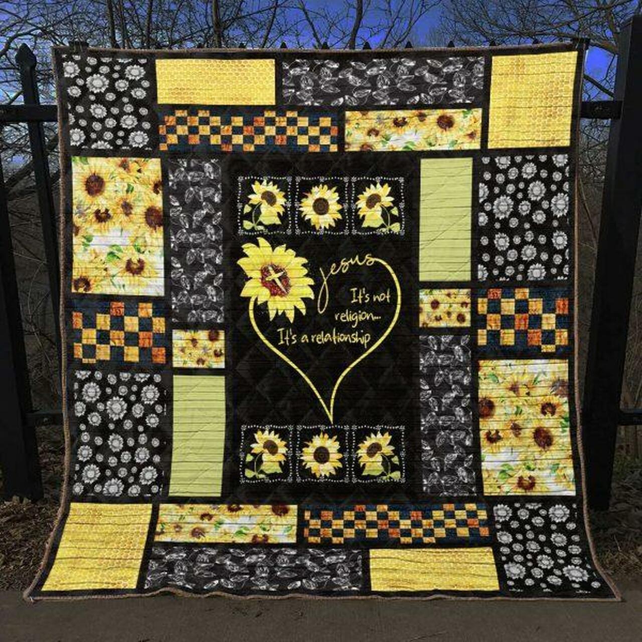 Hippie Quilt Blanket Ver 35 Quilt