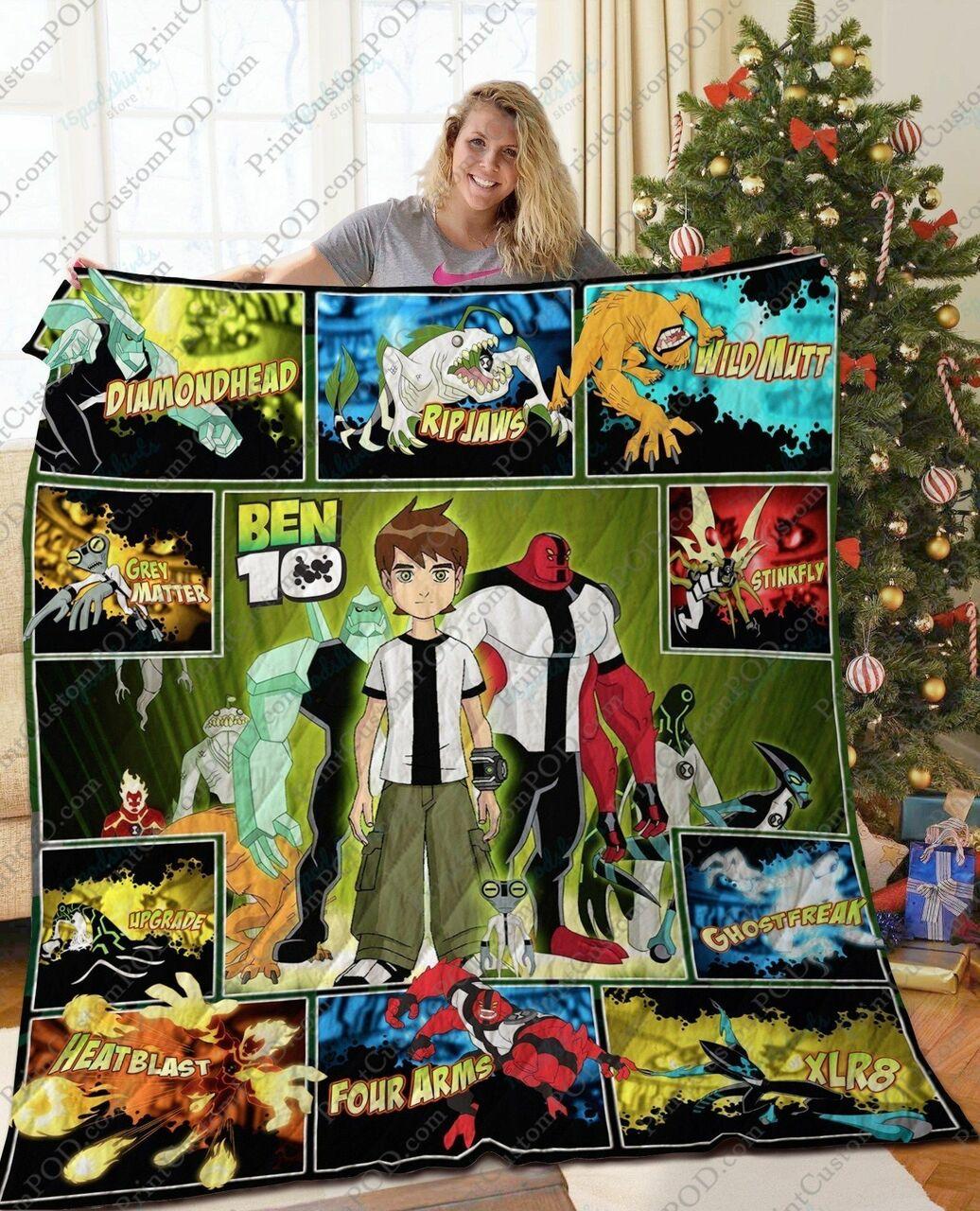 Ben 10 Quilt Blanket
