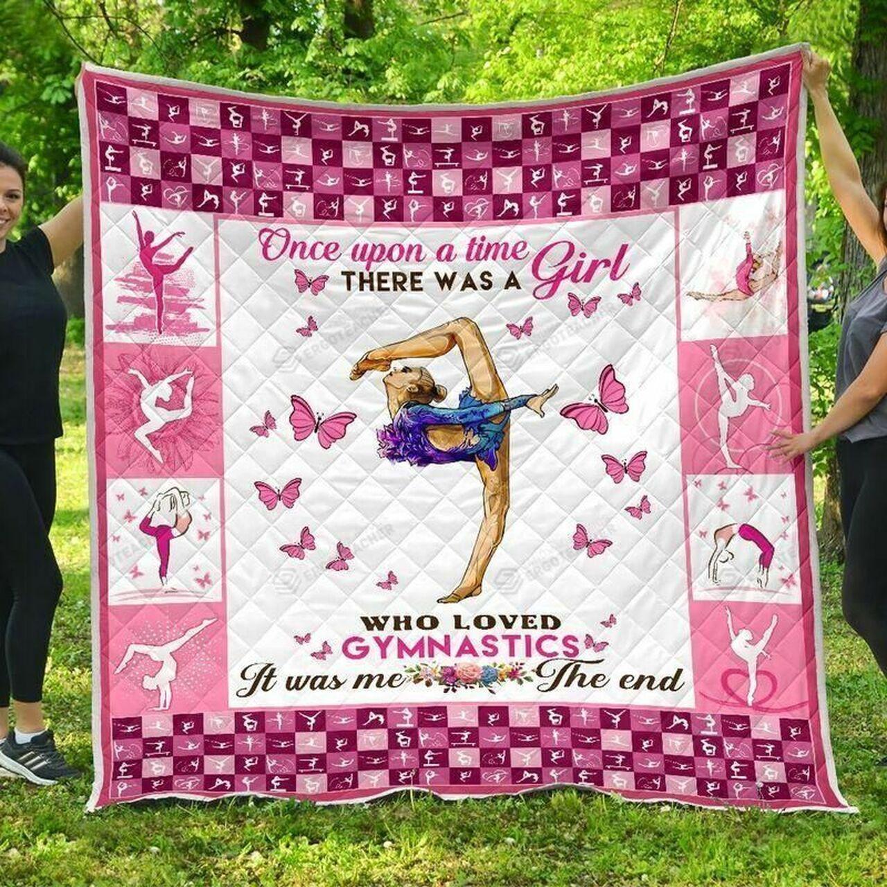 There A Girl Who Loved Gy Quilt Blanket Greattomized Blanket G For Birthday C Thgiving