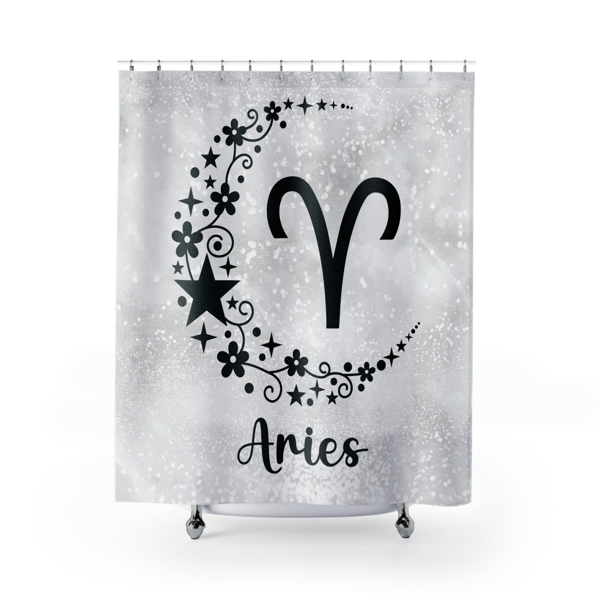 Horoscope Star Sign Gifts For Aries Birthday Zodiac Lovers In This Astrology Lover Shower Curtain
