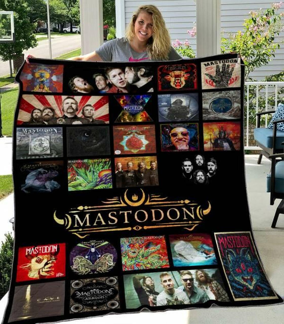Mastodon Quilt Blanket M240520 Quilt