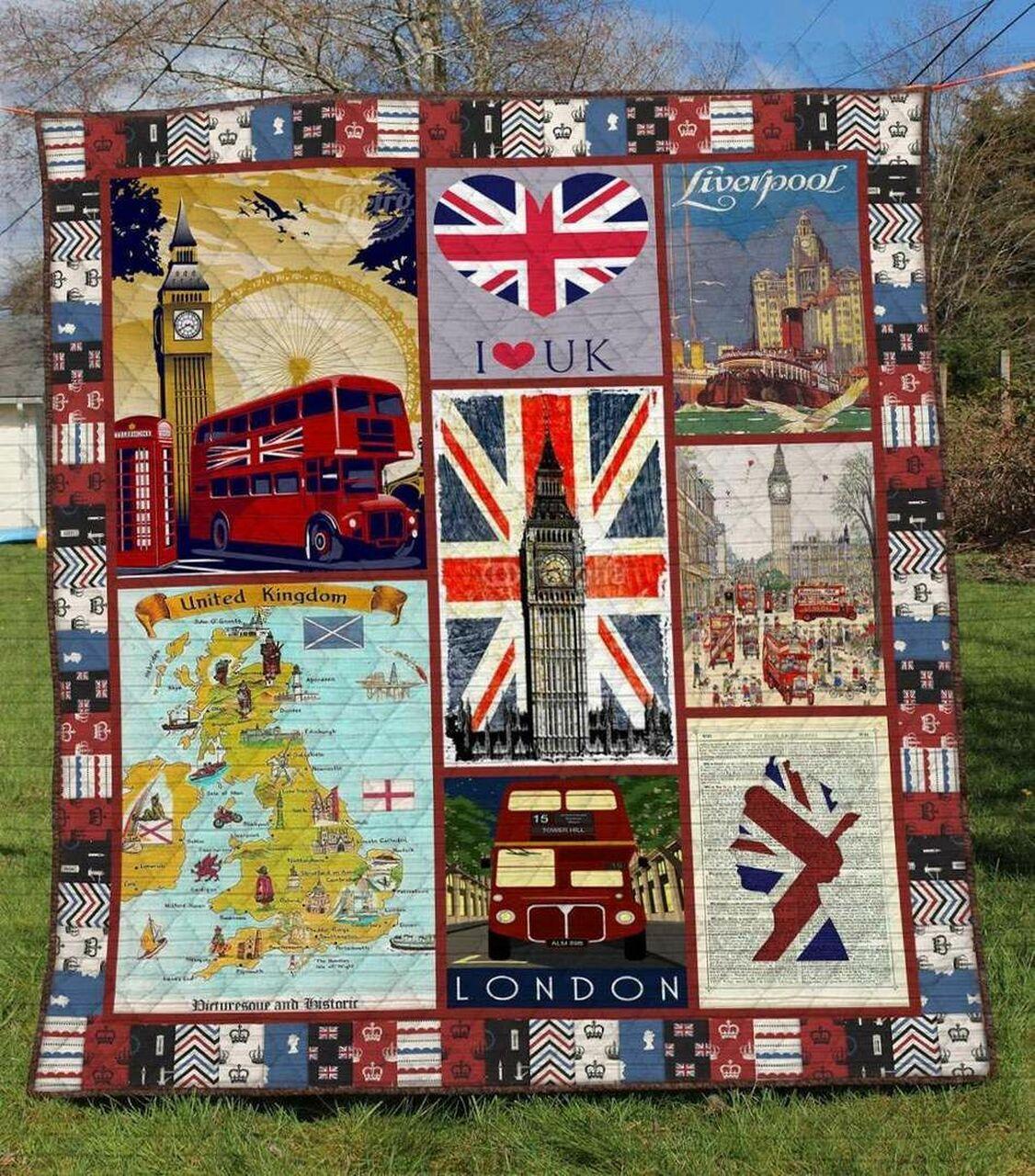 Uk Li030722A Tbg Quilt Blanket
