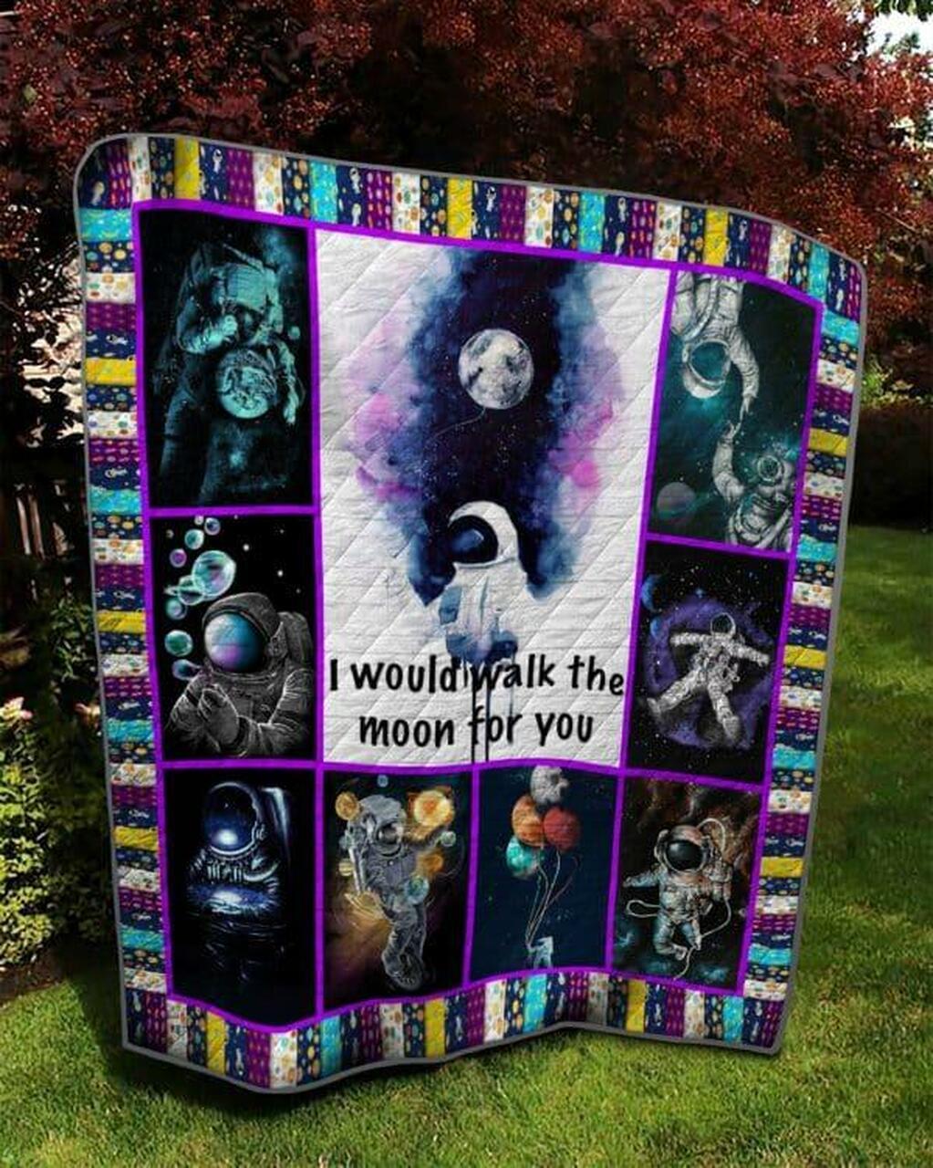 Astronau0204 1 Quilt Blanket Quilt