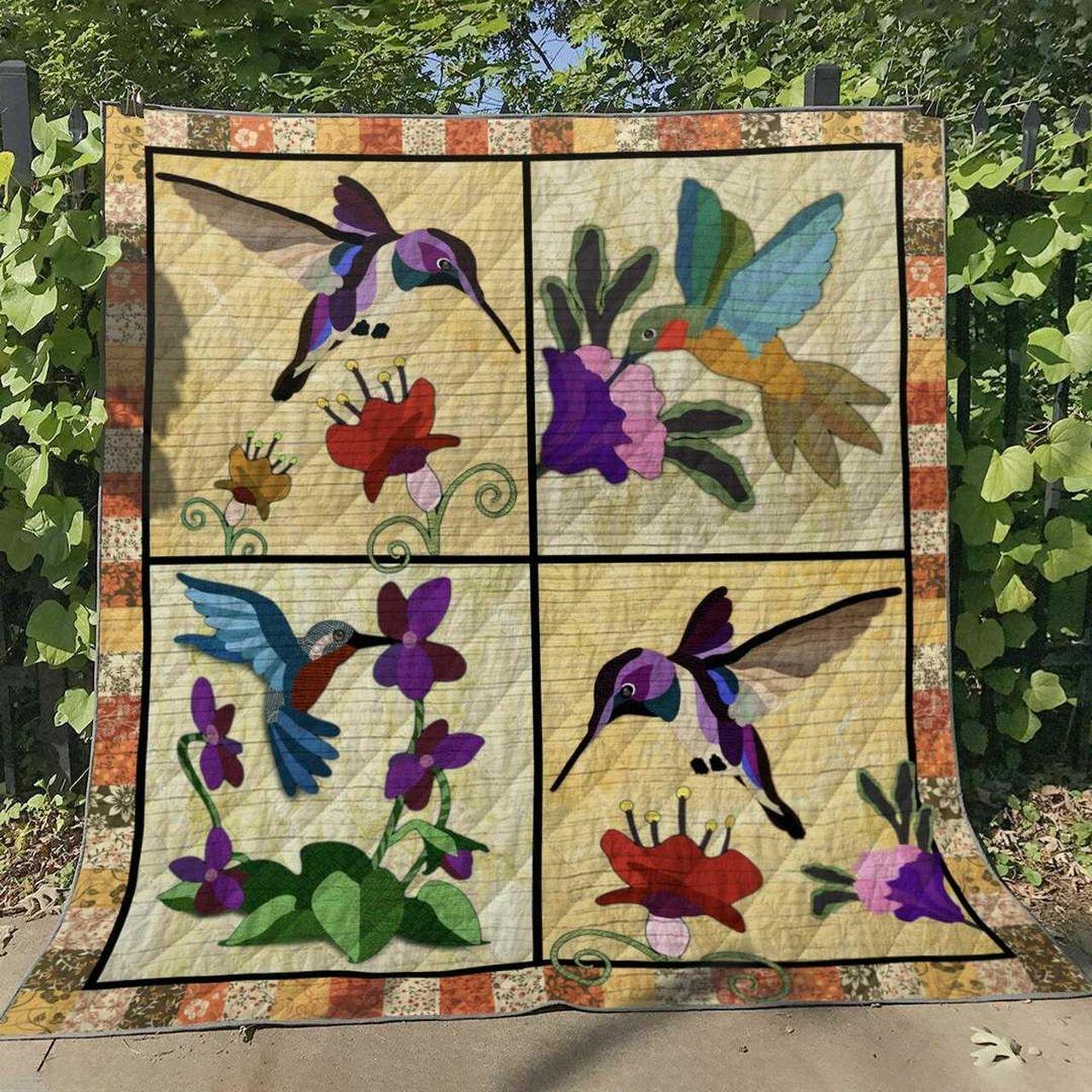 Hummingbird Ml280514 Quilt Blanket