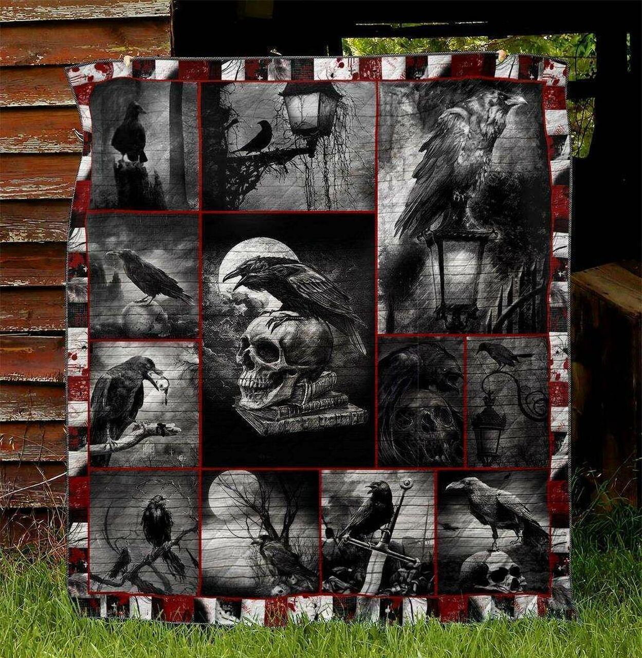 Raven Vm130521 Quilt Blanket