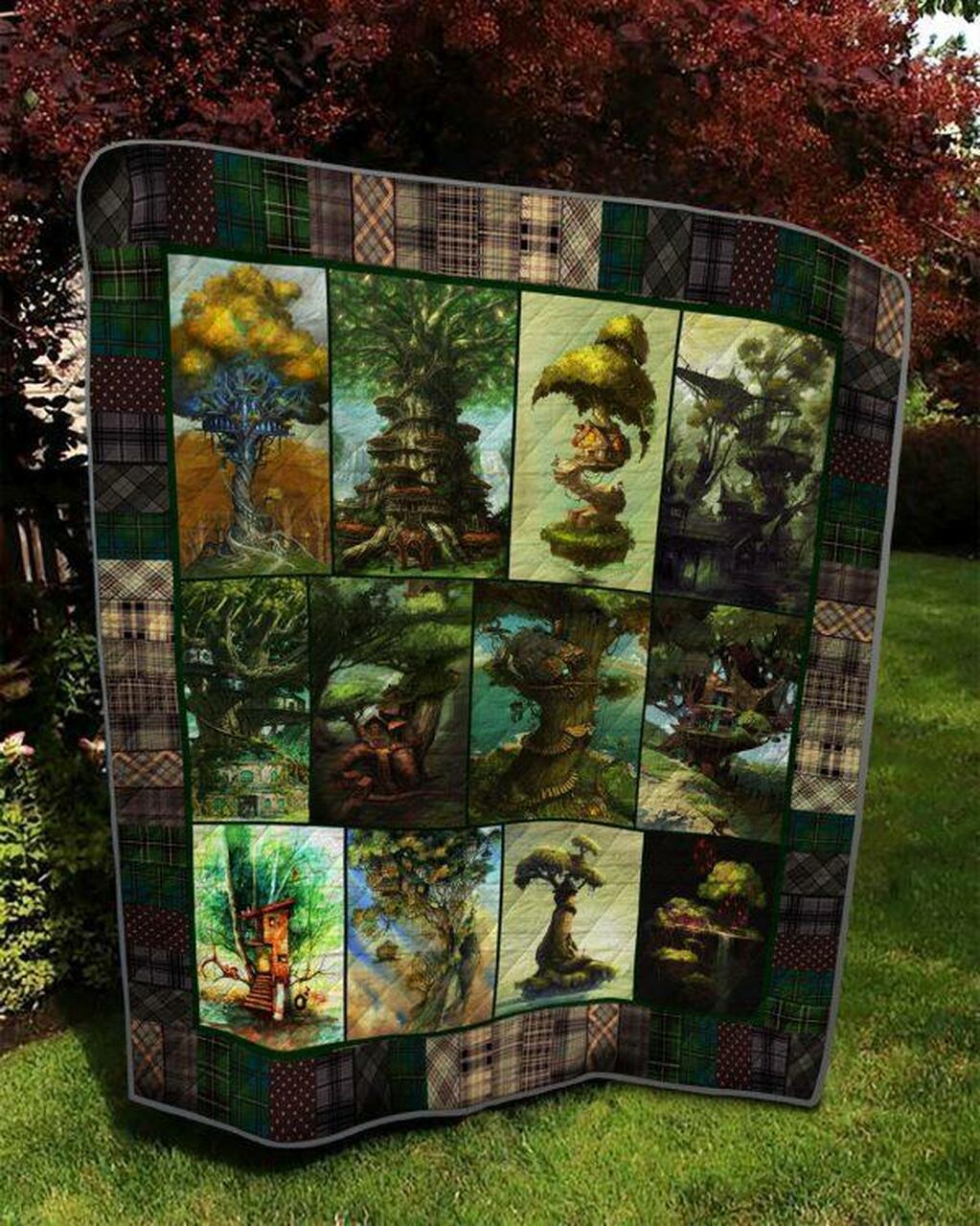 Tree e P904011 Quilt Blanket Quilt
