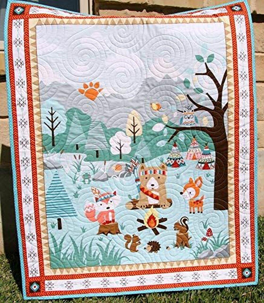 Ft Ani Cld190609 Quilt Blanket