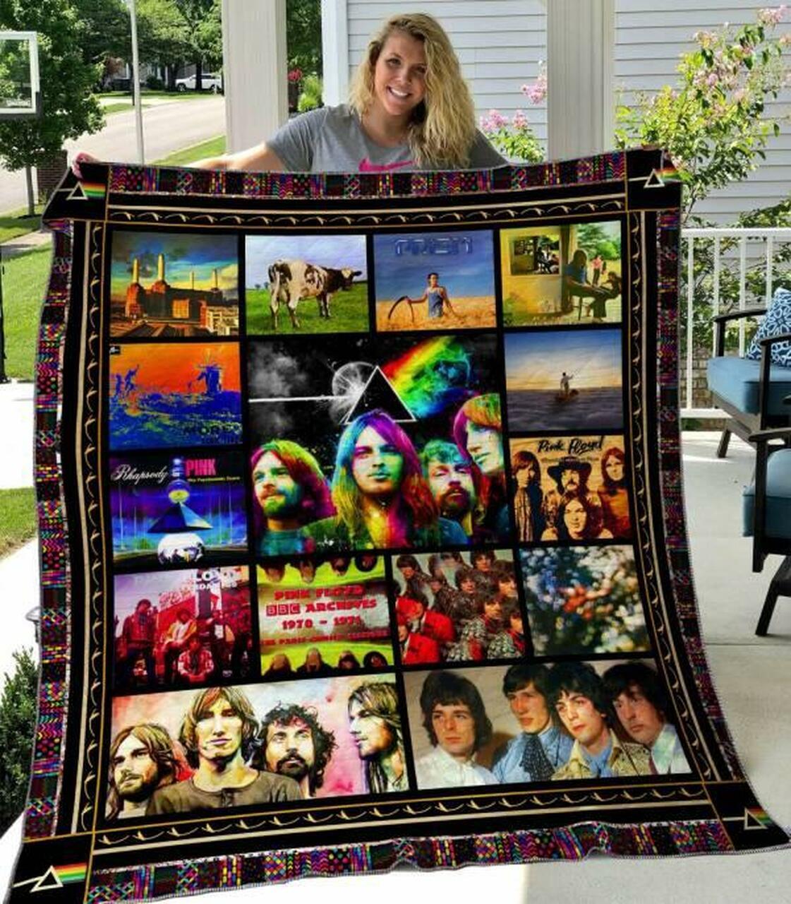 Pink Floyd Quilt Blanket Hvt040619 Quilt