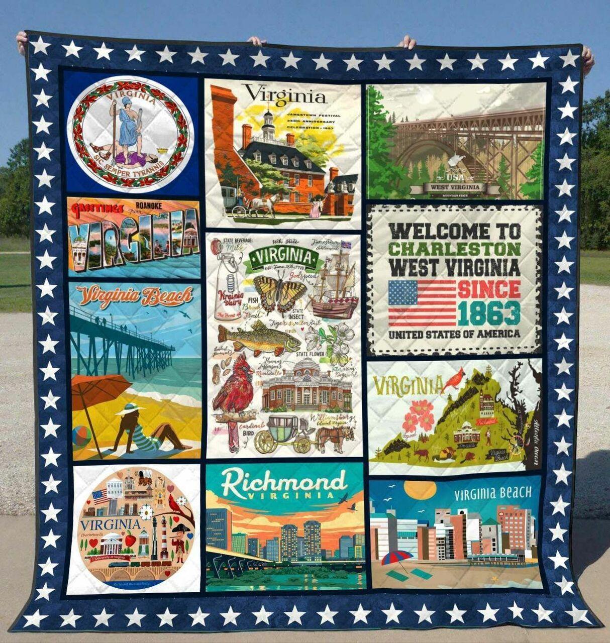 Virginia Ye040701A Tbg Quilt Blanket
