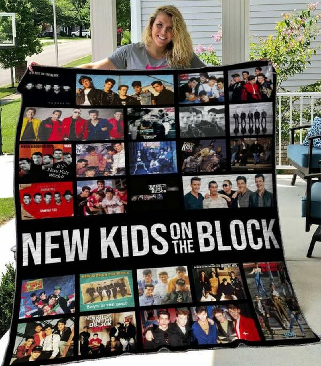 New On The Block Quilt Blanket M240522 Quilt