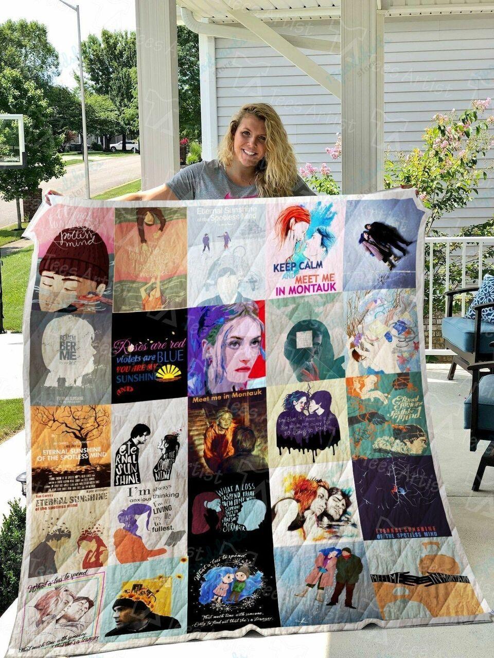 Eternunshine pos Mind Quilt Blanket 0457