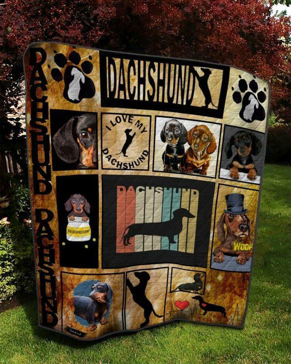 The Dhund Dog Quilt Blanket Ver 3 Quilt