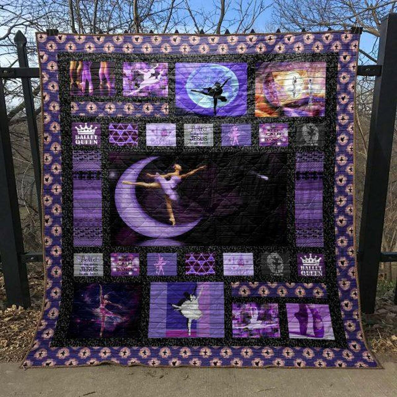 Purple Dream Quilt Blanket Hn57 Quilt