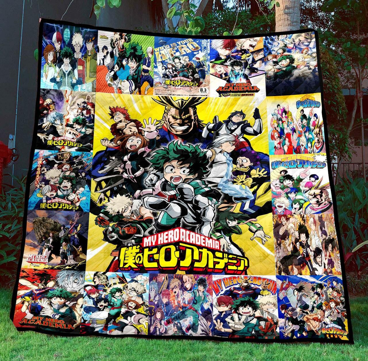 Mhac Tml310715 My Hero Academia Quilt Blanket Quilt