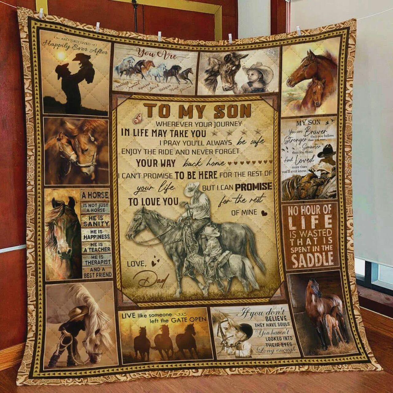 onalized e To on From Dad Never Forget Your Way Back Home Quilt Blanket Greattomized G For Birthday C Thgiving