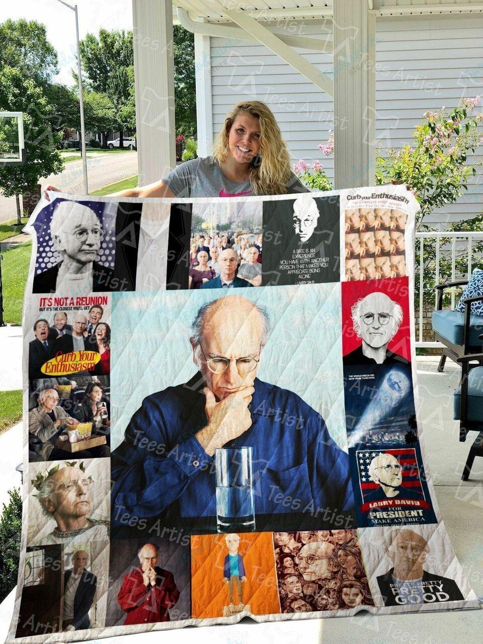 Curb Your Eniasm Quilt Blanket 0612