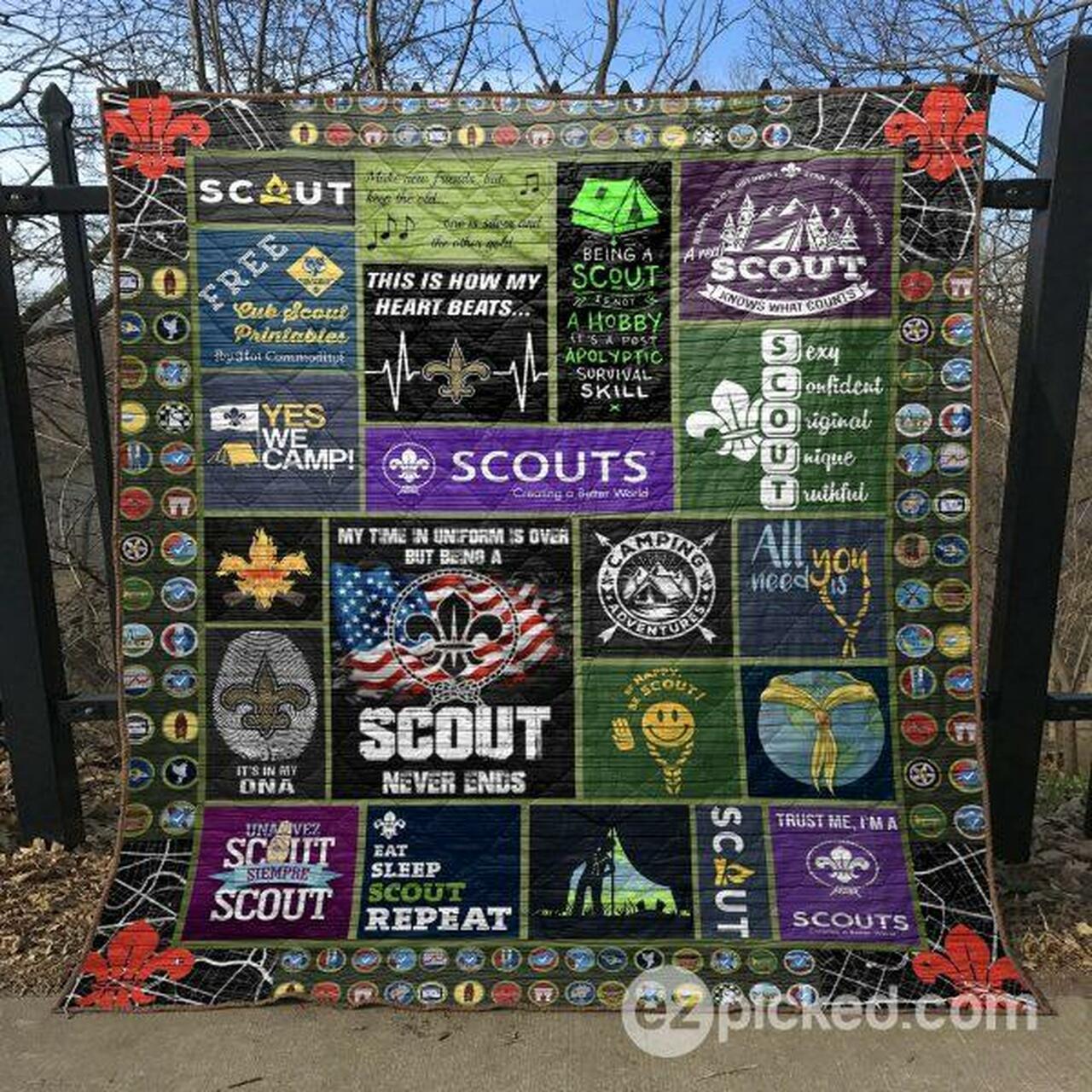 Scout Quilt Blanket Tm99 Quilt