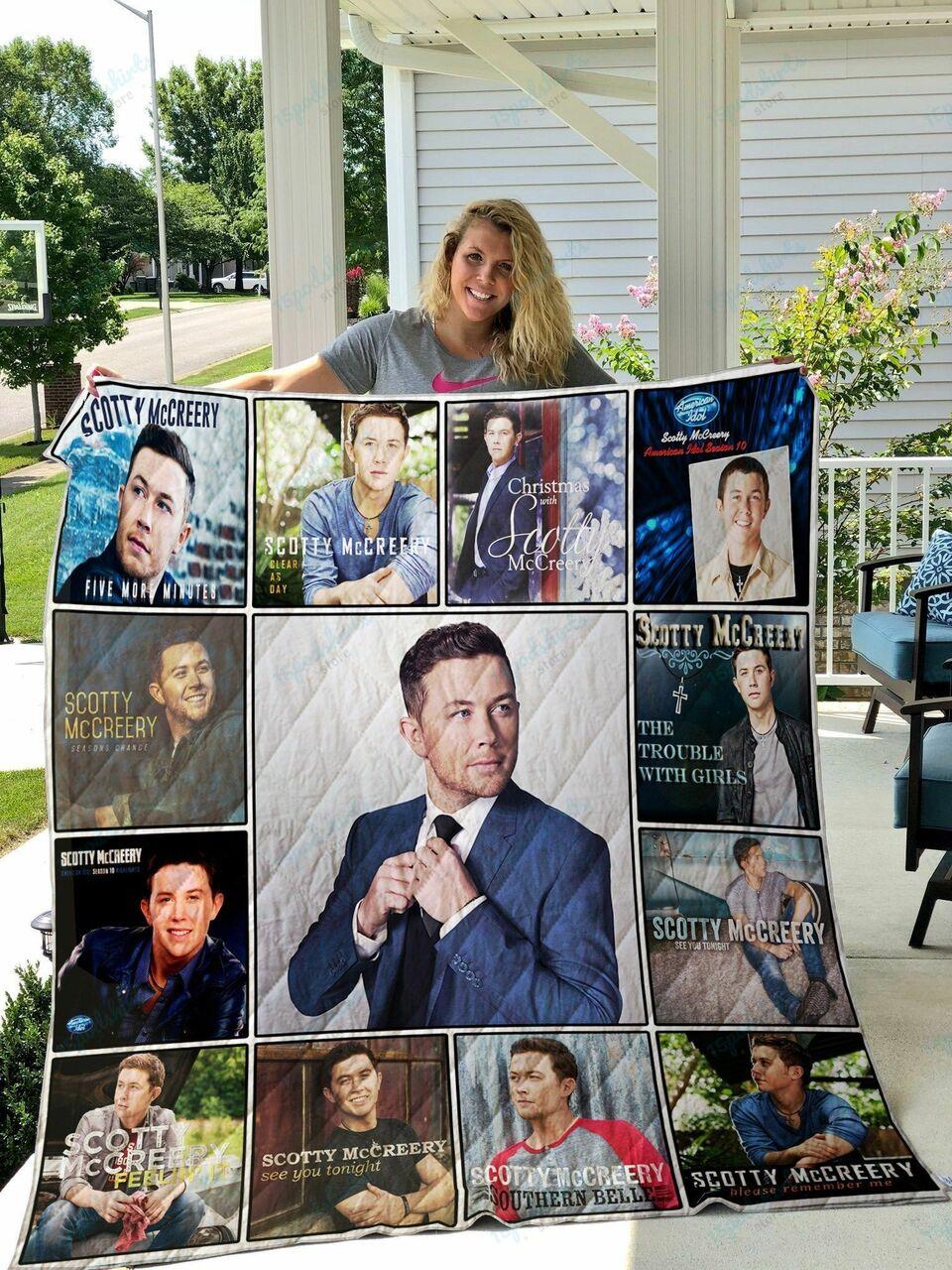 Scotty Mccreery Quilt Blanket