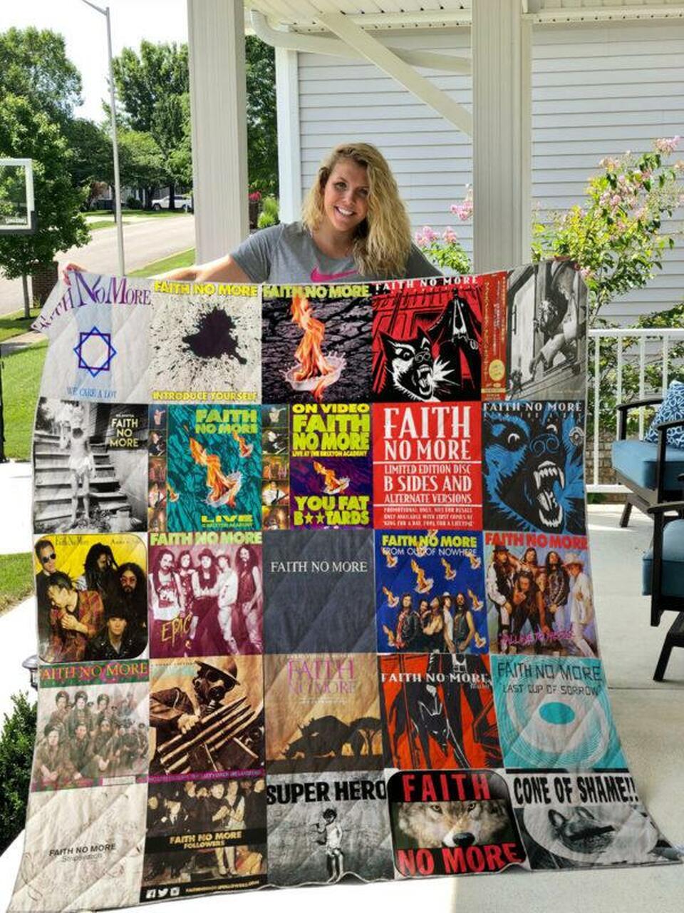 Faith No More Quilt Blanket Quilt