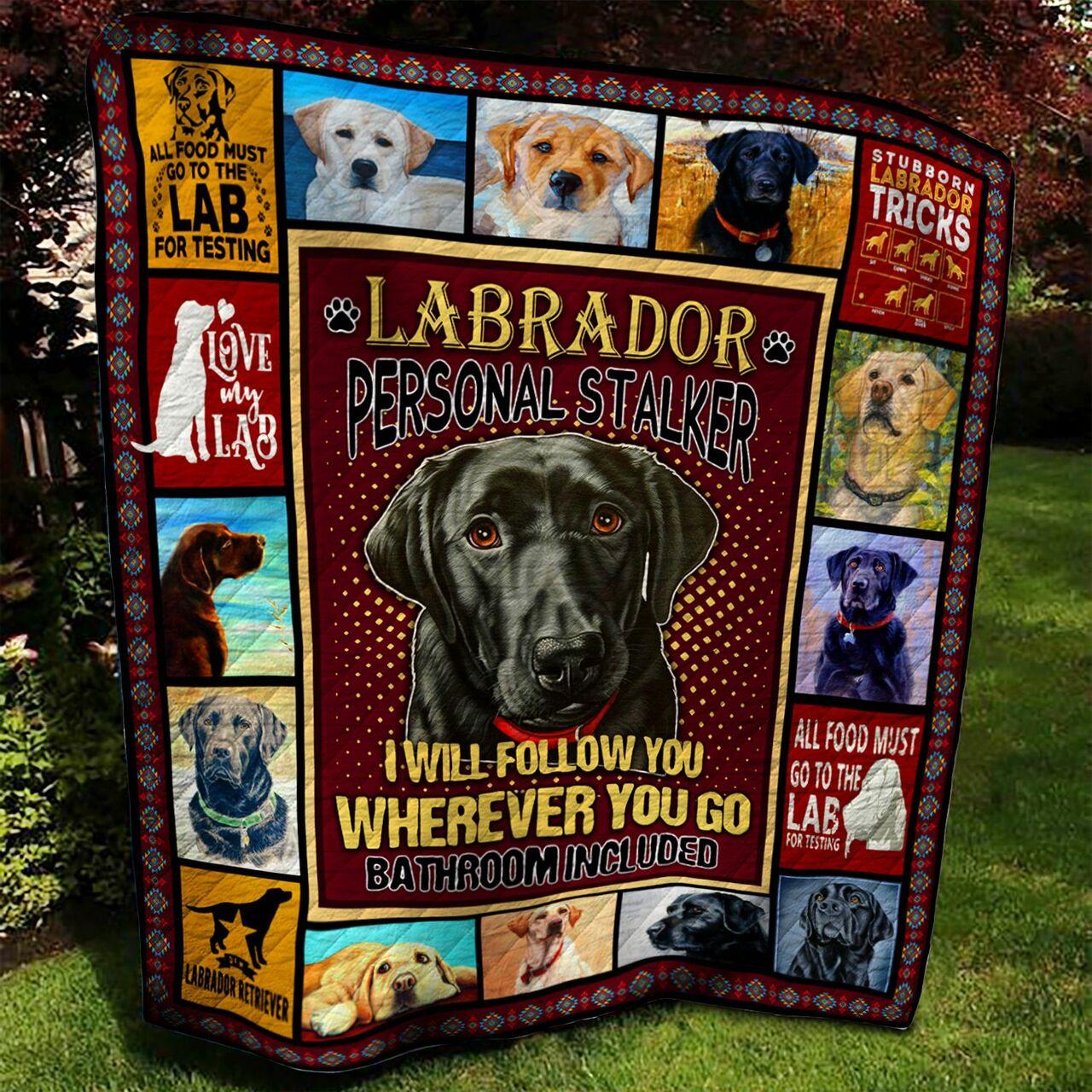 Labrador Quilt Blanket Bbb110610Mh