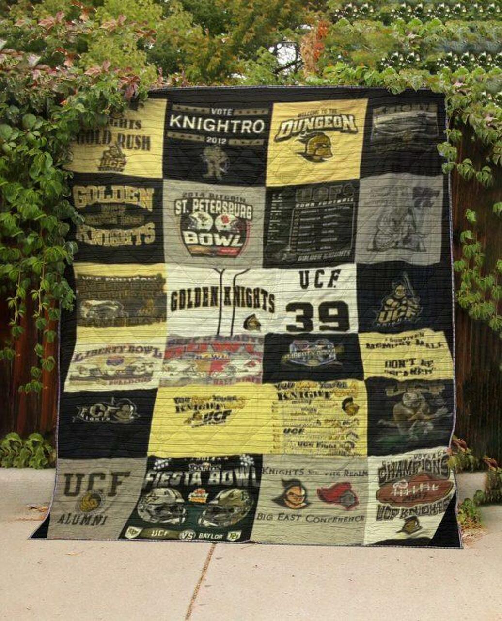 Ucf Golden Kni Quilt Blanket Lv01 Quilt