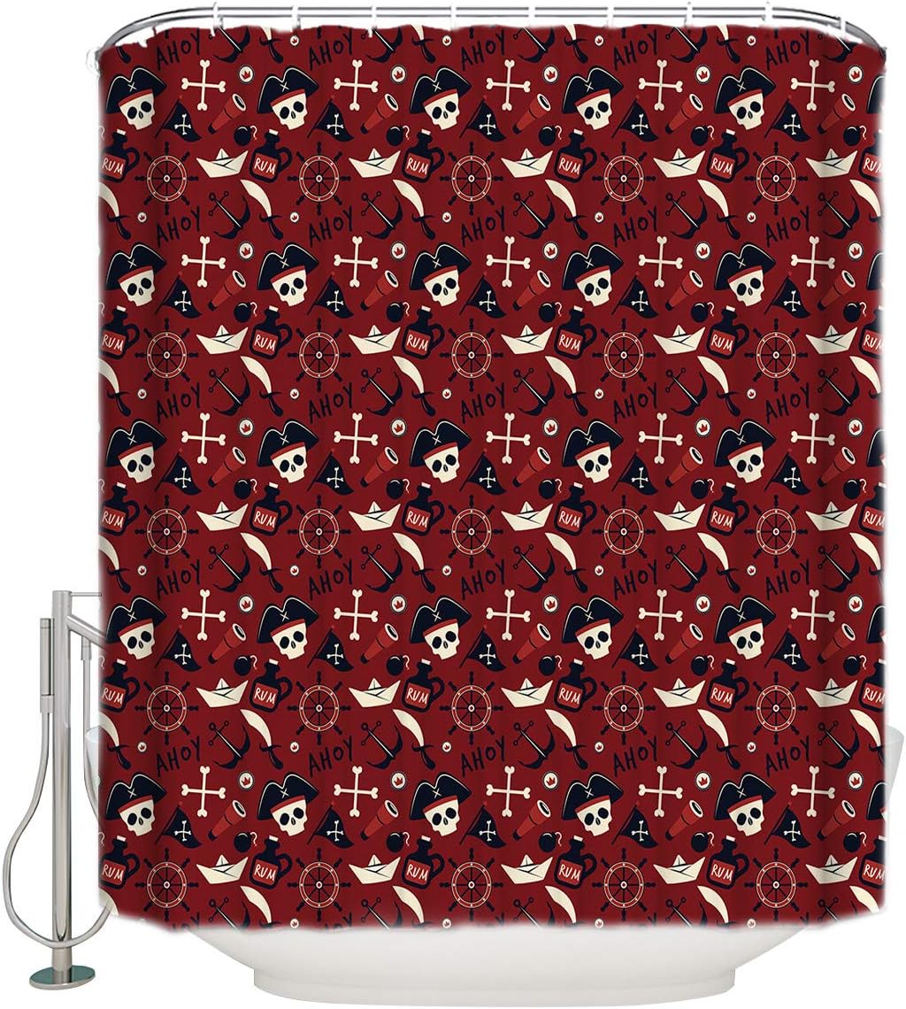 Easter Shower Curtain Cartoon Fun For The Holidays