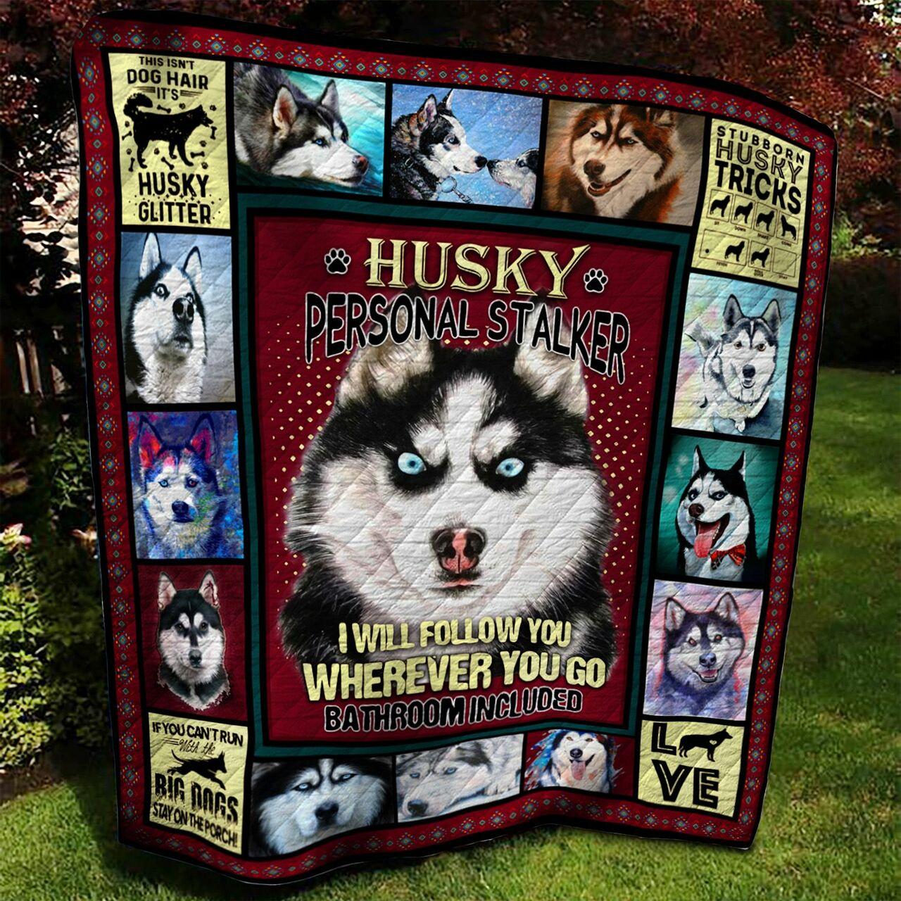 Husky Quilt Blanket Bbb120612Mh