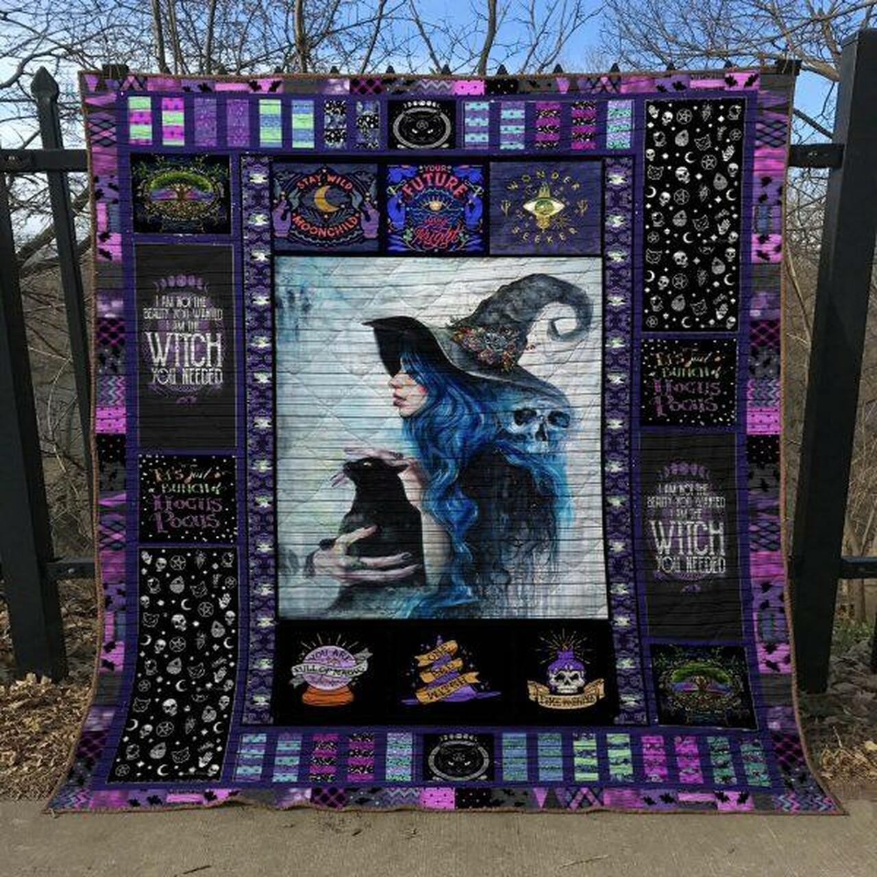 One Bad Witch Quilt Blanket Yct8 Quilt