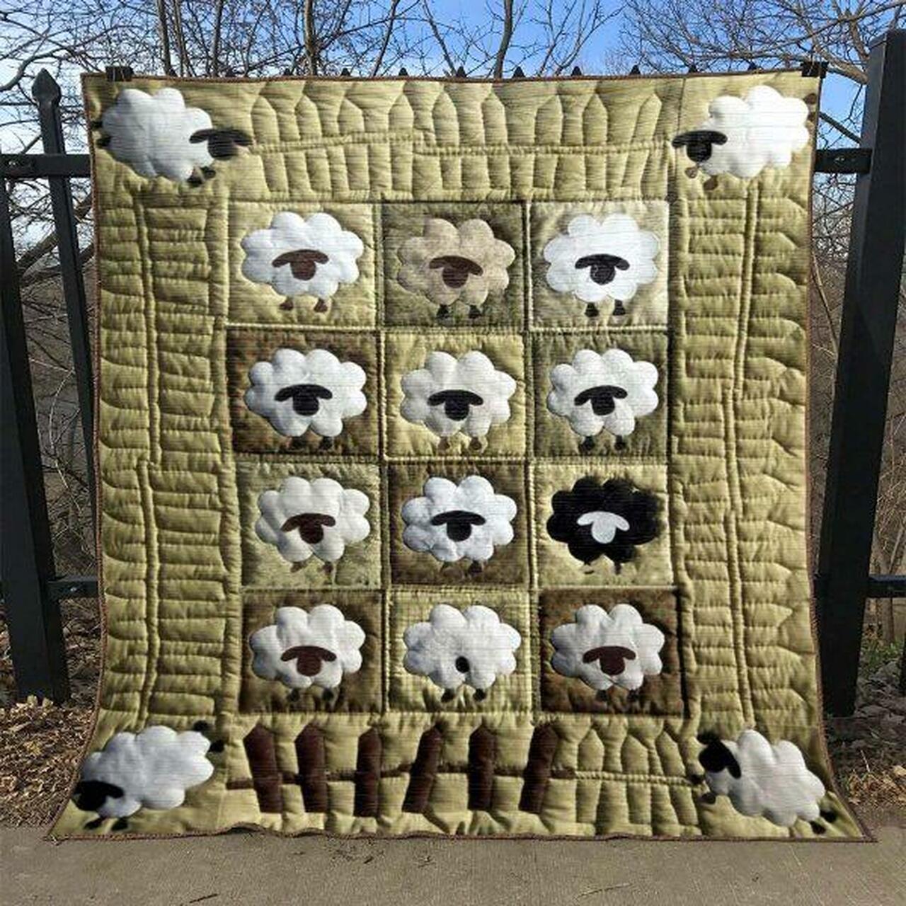 Countiheep Quilt Blanket No96 Quilt