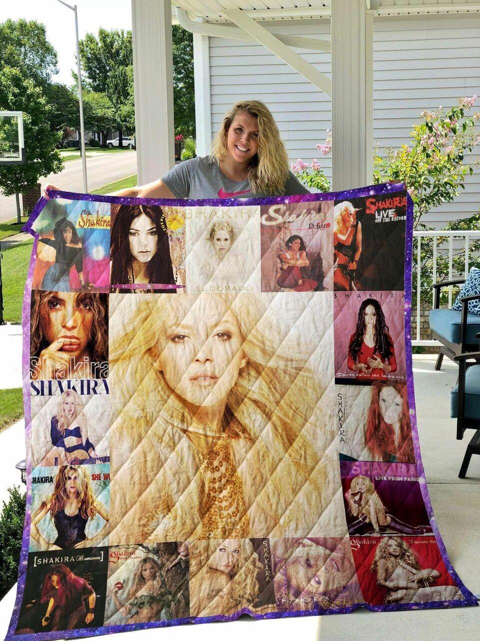 Shakira Al Quilt Blanket For