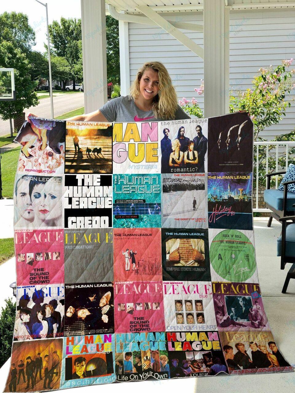 The Human League Quilt Blanket