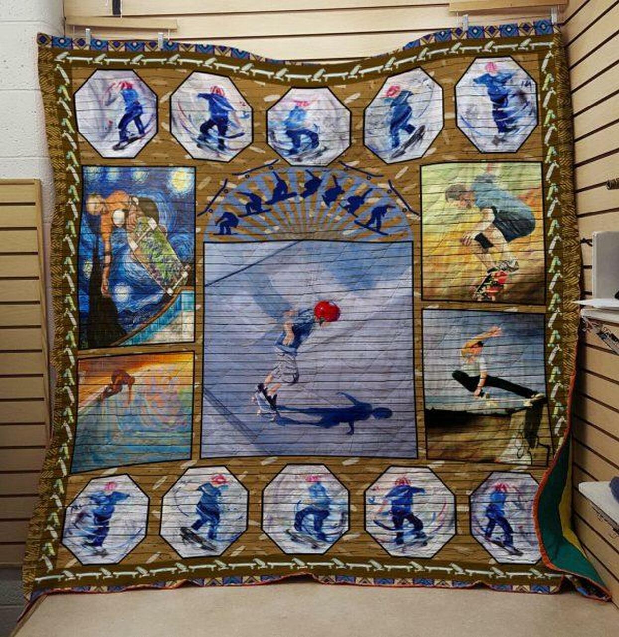 Skateboarding 2802048 Quilt Blanket Quilt