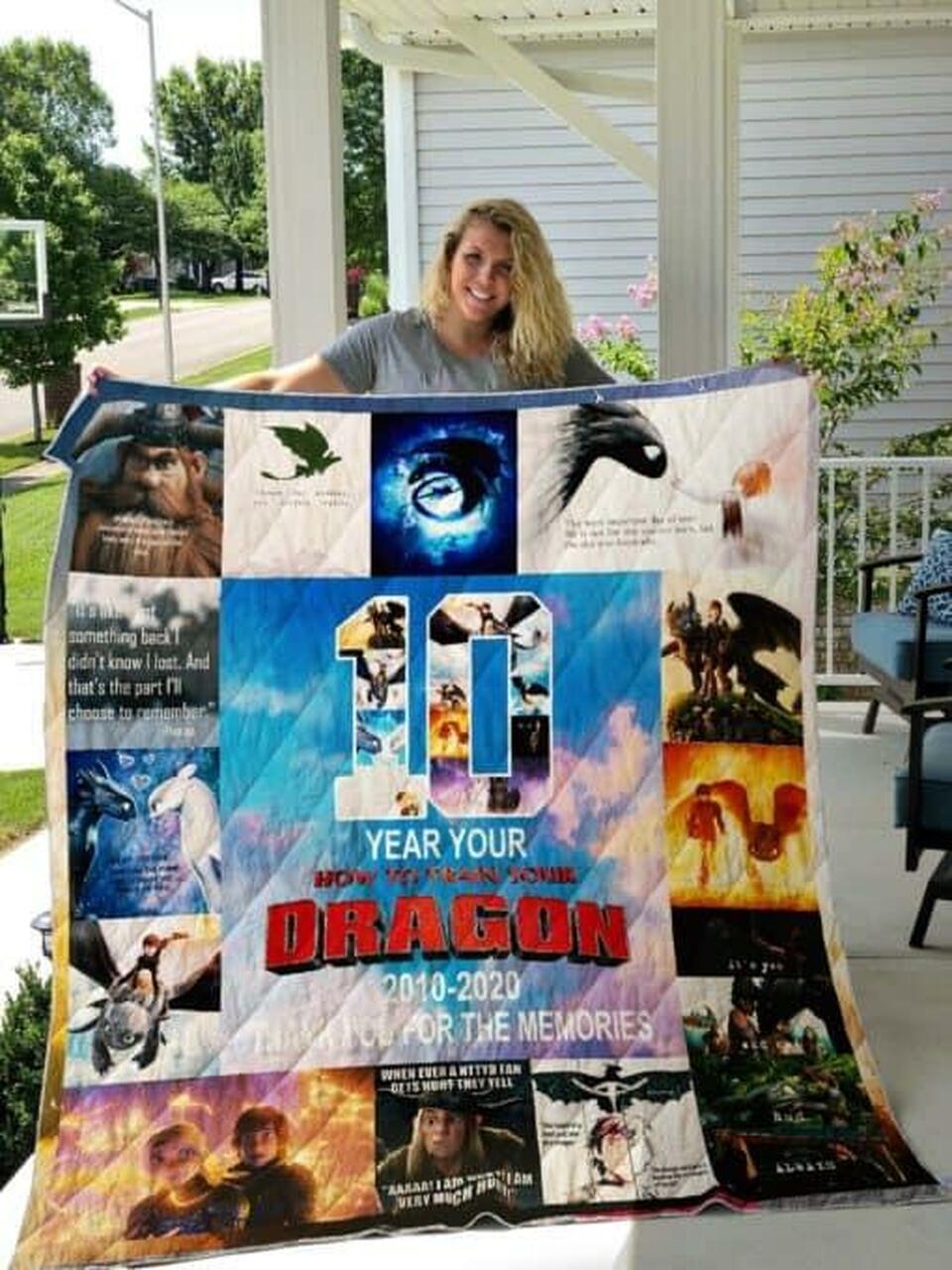 How To Train Your Dragon Quilt Blanket Quilt