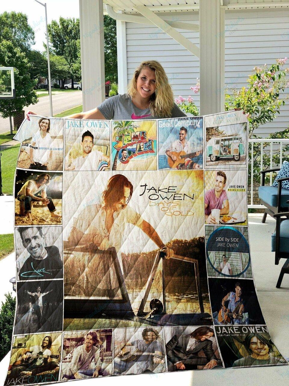 Jake Owen Quilt Blanket 0969