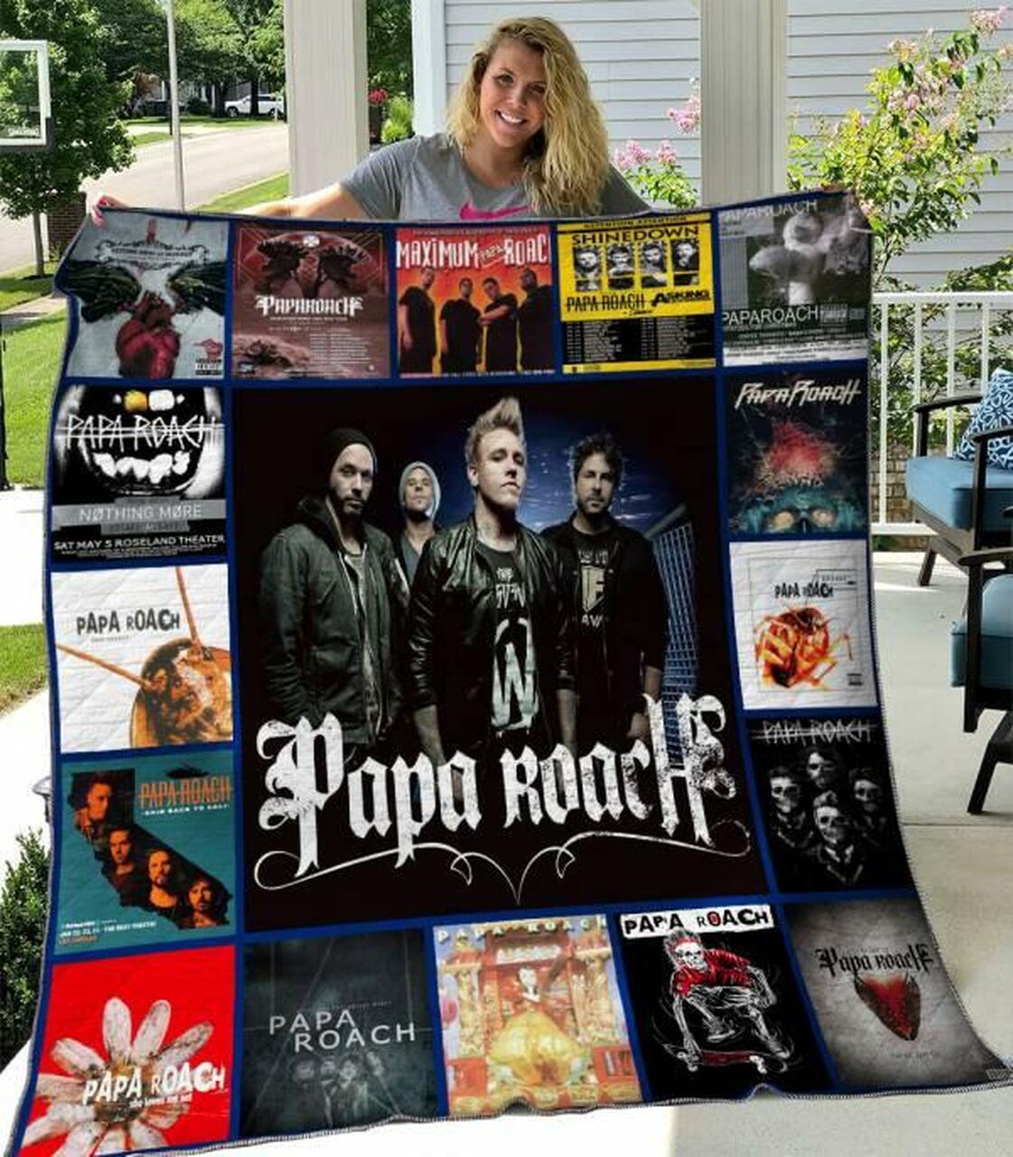 Papa Roach Quilt Blanket Hvt200620 Quilt