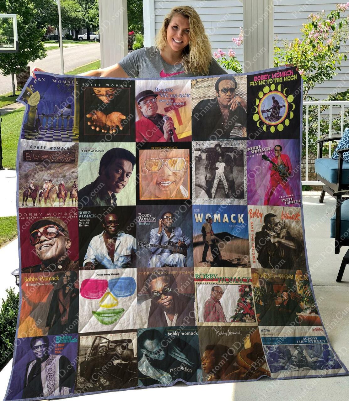 M300707 Bobby Womack Quilt Blanket Quilt