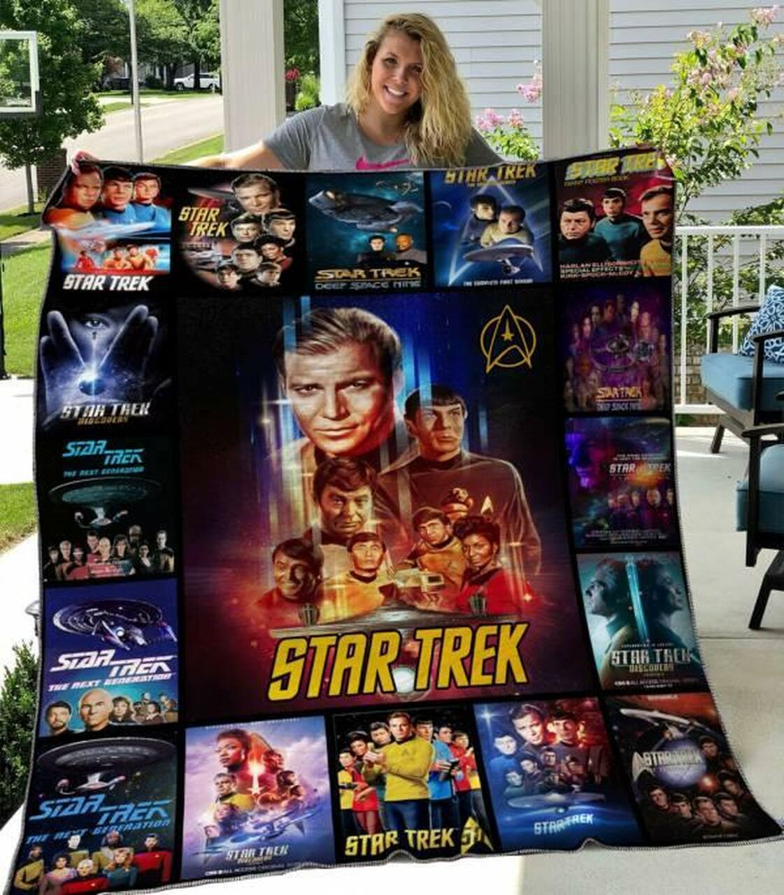 Star Trek Quilt Blanket Hvt060604 Quilt