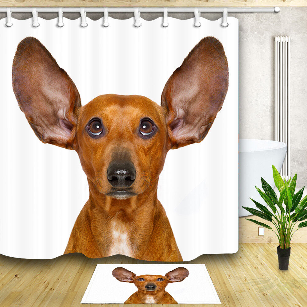 Dog Shower Curtain For A Cute And Playful Bathroom Decor