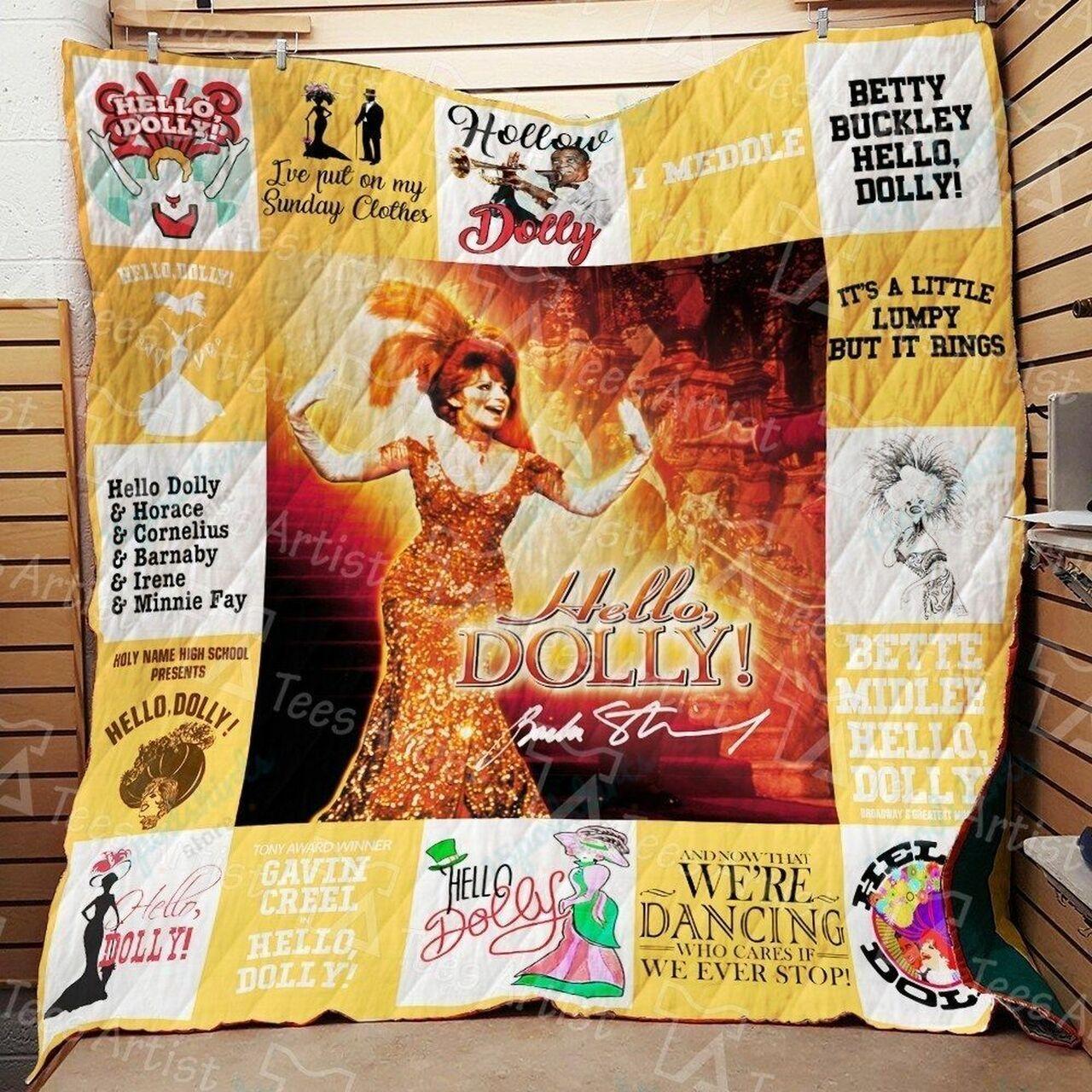 Hello Dolly Quilt Blanket 01688