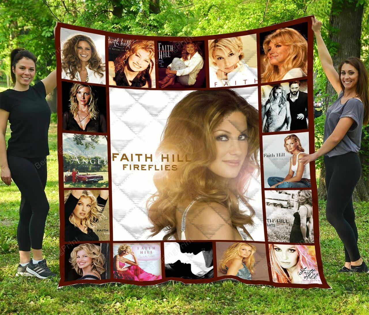 Faith Hill Quilt Blanket