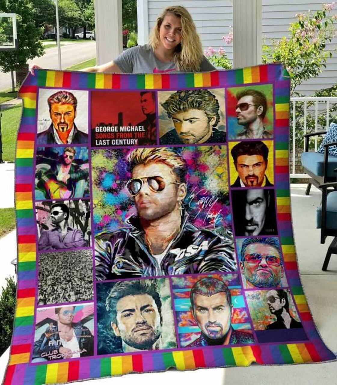 George Michael Quilt Blanket Hvt060628 Quilt
