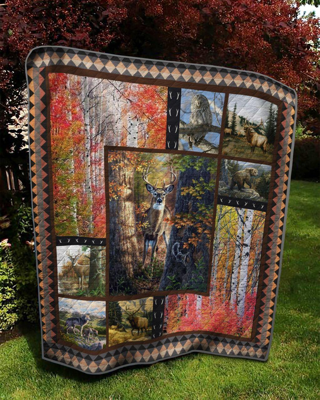 Hunting Td10111122 Quilt Blanket
